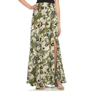 Free people hot tropics maxi skirt NWT!